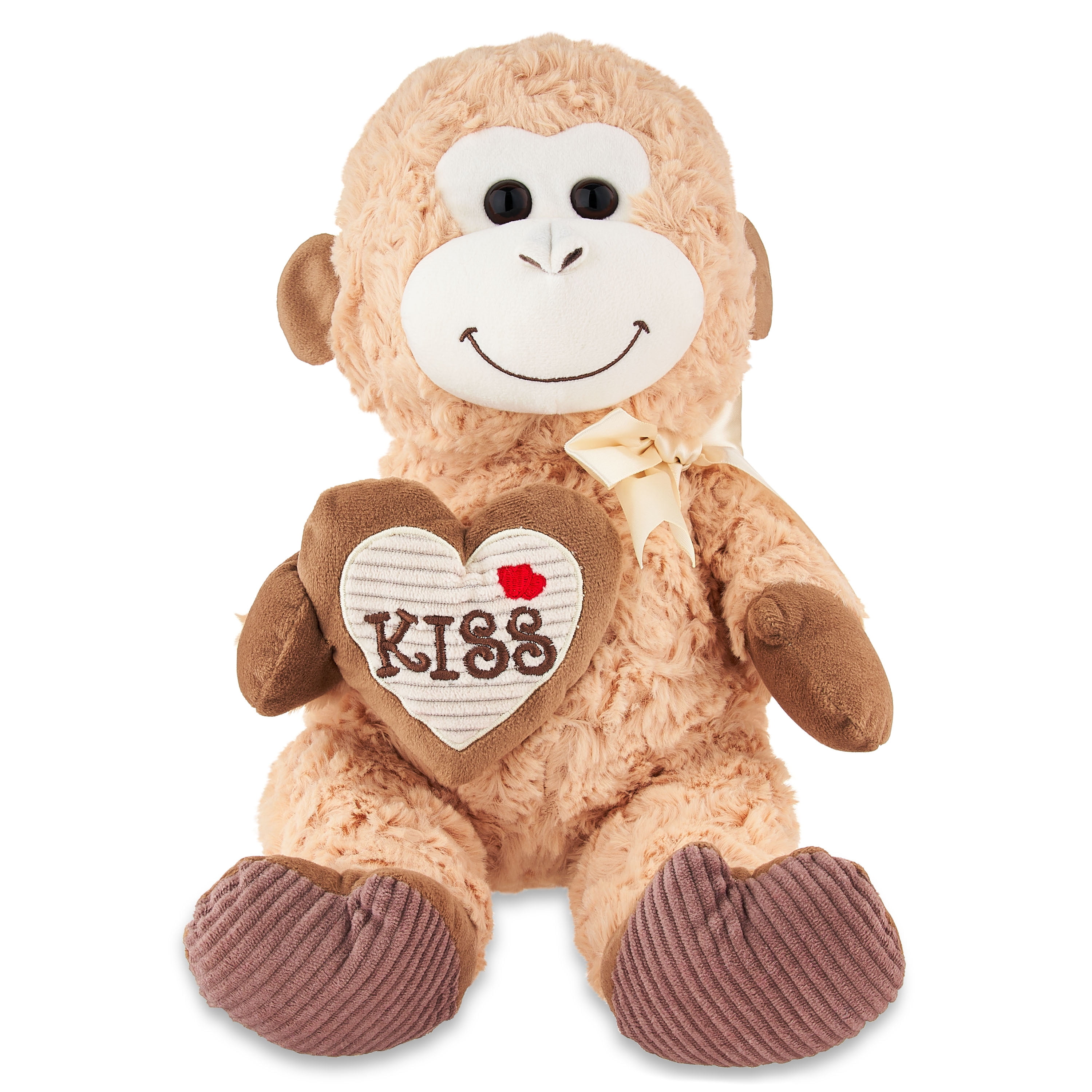 WAY TO CELEBRATE! Way To Celebrate Valentine’s Day 11" Monkey Plush