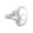 white, variant on Ear Clip Bluetooth Headphones - Open Ear Clip Wireless Earbuds Bone Conduction Headphones - Over-Ear Hook With Mic Stereo Sound Easy Button Controls Sports Earphones - Black