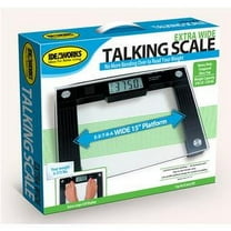 Extra Wide Talking Scale with Tempered Glass 1/EACH