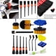 thumbnail image 3 of de 17 cepillos para detalles de óviles, toallas de cepillo de taladro, limpiador de limpieza de guantes, se la la adaptaciónción a las ventilaciones de Yotijar cepillo para detalles de coches, 3 of 9