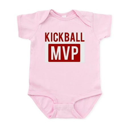 

CafePress - Kickball MVP Infant Bodysuit - Baby Light Bodysuit Size Newborn - 24 Months