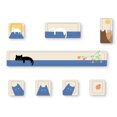thumbnail image 1 of Teclas 8 PCS Custom 5-Side Dye-SUB Anime para teclado juegos, 1 of 6
