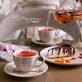 thumbnail image 3 of Terrain Bistro 7 oz. Coffee Cup+Saucer Set for 2, 3 of 3