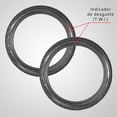 thumbnail image 4 of Set Llantas Wanda P822 90/90-18 Tubeless 57R negro M, 4 of 4