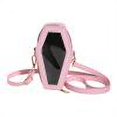 thumbnail image 1 of Bolso de mano transparente de moda para mujer, bolso de mano de PVC + Pu (rosa S), 1 of 6