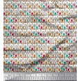 thumbnail image 1 of Soimoi Rayon Fabric Bottle & Wine Glass Bar Printed Fabric 1 Yard 42 Inch Wide, 1 of 1