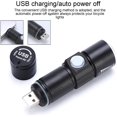 thumbnail image 4 of Bicycle Lights, Zoom Highlight Flashlight, Night Riding Accessories and Equipment, USB Rechargeable Large-Capacity Battery, Automatic Power-Off, Waterproof, 4 of 6