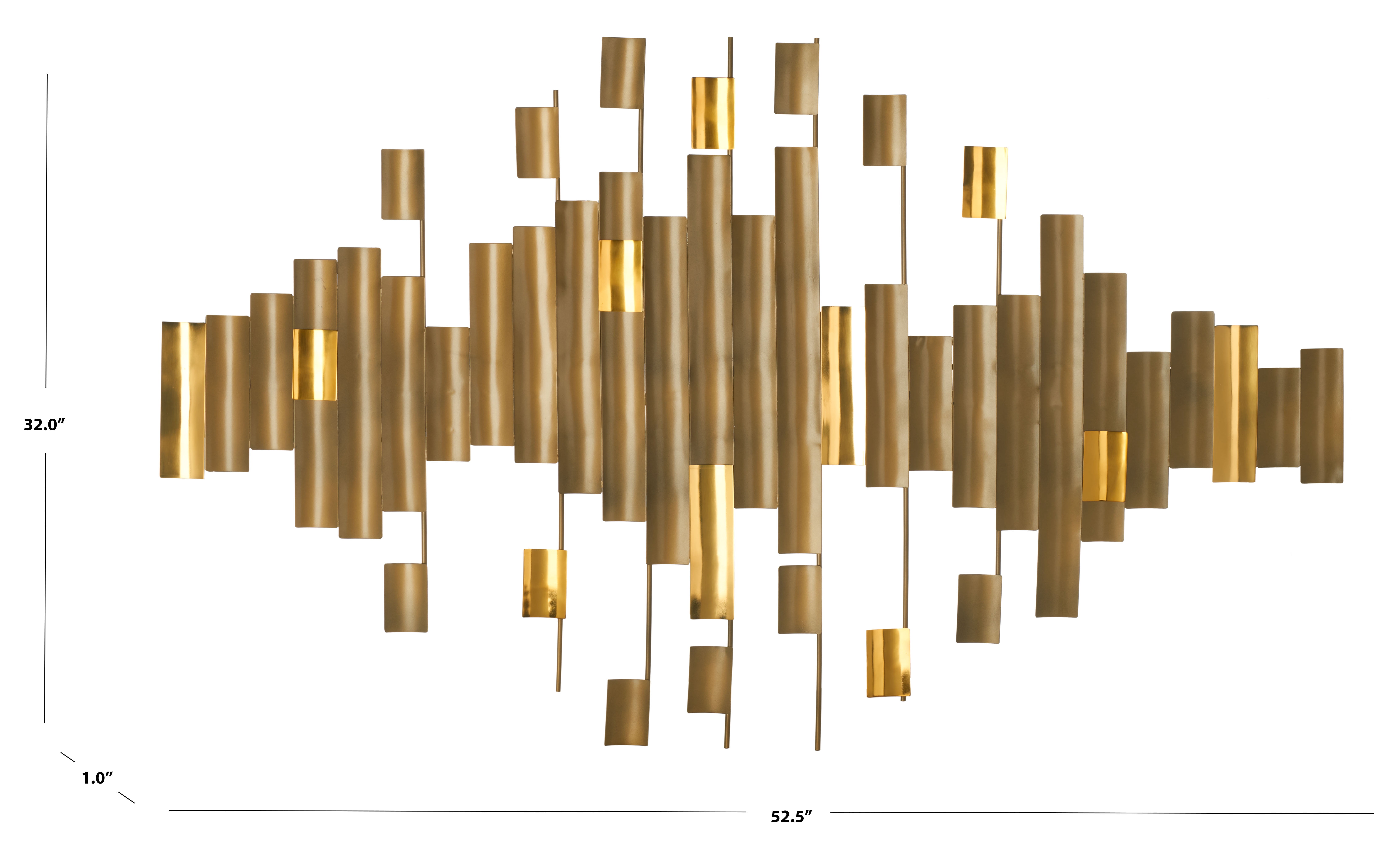 Safavieh Rena Modern Antique Brass Iron Wall Décor