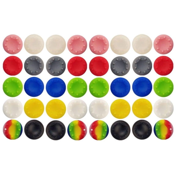 Keycaps DDJYP 40 Piezas Tapas de Silicona para Joysticks de Controles