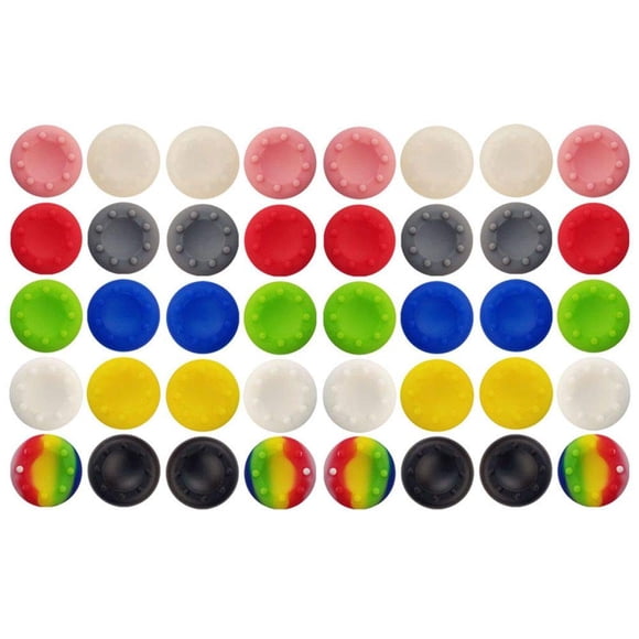 Keycaps DDJYP 40 Piezas Tapas de Silicona para Joysticks de Controles