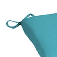 thumbnail image 6 of Mainstays 15.5"D x 17"W Aqua Blue Rectangle Outdoor Seat Pad (1 Pack), 6 of 9