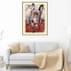 thumbnail image 5 of Lindo perro resina diamante costura 5D Animal pintura punto de cruz decoración mosaico imagen Vogacara JJ13342-03, 5 of 6