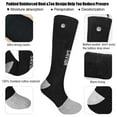thumbnail image 6 of Savior Electronic Heating Socks Men's Women's Winter Thickened Warm Socks Medium Sleeve Black Gray S-XL, 6 of 8