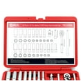 thumbnail image 4 of Genius Tools 42 Piece 1/4" Dr. Metric & SAE Deep Hand Socket Set (12-Point) - TW-242MS, 4 of 6