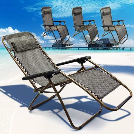 Reclining Sun Loungers Chair Backpack Anti Gravity Reclining Sun Loungers Chair Backpack Anti Gravity Portable Foldable Garden Patio Recliner Relaxer Beach