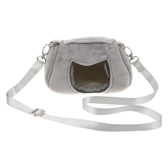 OUNONA  Pet Carrier Bag Grey Lightweight Flat Bottom Stable for Home Use