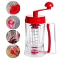 thumbnail image 4 of Dispensador de Masa para Panqueques de 900 Ml, Dispensador Manual para Cupcakes, Embudo de Masa, Medidora, Herramienta para Hornear, Dispensador de Mezcla para Panqueques, 4 of 5