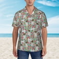 thumbnail image 5 of Russell Terrier Dogs Rose Flower Floral Men'S 3d Print Casual Button Down Shirts, Novelty Hawaiian Short Sleeves Xl, 5 of 7