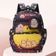 thumbnail image 2 of All Over Cartoon Print Backpack for Ages 5rd 6th 8th 10th With Attached Mini Pouch Lightweight Waterproof Multi Compartment Back To School Bookbag, 2 of 5
