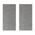 thumbnail image 2 of Fengbin 2 Pieces Felt Bulletin Board Tiles Cork Board Sturdy Creative Push Pin Board for Gray 30x60cm, 2 of 9