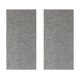 thumbnail image 2 of 2 paneles de fieltro para tablón de anuncios, paneles de pared con chinchetas, organización de pared para sala de estar Gris 30x60cm, 2 of 9