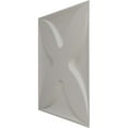 thumbnail image 4 of 19 5/8"W x 19 5/8"H Austin EnduraWall Decorative 3D Wall Panel, Universal Pearl Metallic Champagne Pink (Covers 2.67 Sq. Ft.), 4 of 6