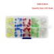 thumbnail image 1 of Kit de componentes surtidos de diodos emisores de lámpara de luces LED ultrabrillantes de 3mm, conveniente para Kits de diodos de unidades eléctricas DIY, LED DIY, 1 of 5