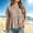 c01Yellow, variant on Peplum Tops for Women Solid Color Loose Fitting Tunic Tummy Hiding Babydoll Tops Short Sleeve Blouses Dressy Casual Summer Blue S