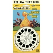 Sesame Street - FOLLOW THAT BIRD - Classic ViewMaster - 3 reel with 21 3D images