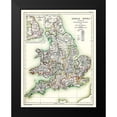 thumbnail image 2 of Poole 19x24 Black Modern Framed Museum Art Print Titled - England Wales - Poole 1902, 2 of 5