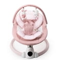 thumbnail image 3 of Electric Baby Swing for Infants with Remote Control, Bluetooth, 5 Swing Speeds, Timer, 10 Lullabies, Interactive Toys, Side to Side Swing,Pink, 3 of 4
