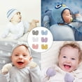 thumbnail image 5 of Bekayaa Non-Scratch Newborn Gloves, 6 Pairs, Solid Color, Perfect for 0-6 Months Old Babies, 5 of 5