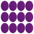 thumbnail image 1 of Kit de Parche de Terciopelo Ovalado Termoadhesivo Uxcell para Reparar Pantalones Camisas Chaquetas Púrpura 12 Paquete, 1 of 6