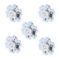 thumbnail image 3 of 25 chips LED de 5 V, 200 lm, 1 W, cuentas de lámpara LED de alta potencia para accesorios de iluminación DIY, luz UV 395-400 NM, 3 of 14