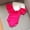 Hot Pink, variant on Holloyiver Toddler Baby GirlRuffle One Piece Swimsuit Solid Color Bathing Suit Beach Pool Swimwear for Kids