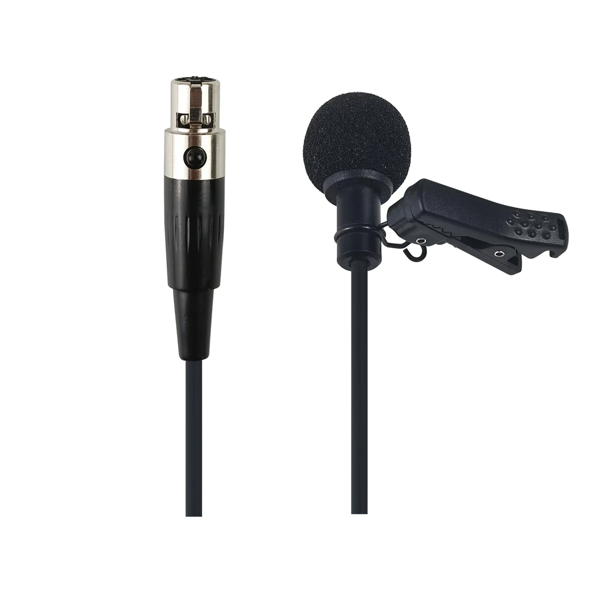Professional Broadcast Omnidirectional Lavalier Microphone for Lectrosonics Wireless Transmitters