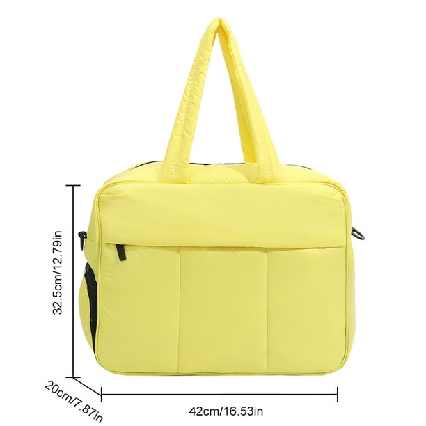 Bolsa de ejercicios Bolsa Nylon Fitness Multifuncional Gimnasio Bolsas para Hombres Mujeres Fluorescente Amarillo Walmart en linea