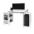 thumbnail image 4 of Bestar Electra 60W Gaming Desk in white, 4 of 7