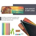 thumbnail image 5 of Cauagu Island Beach Guinea Pig Print Leather Pencil Pen Case - Stationery Bag Portable Stationery Bag Big Capacity Pencil Pouch Cosmetic Organizer Bag for Men & Women, 5 of 7