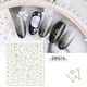 thumbnail image 1 of Pegatinas para uñas, pegatinas para uñas para mujer, pegatinas de estrellas rojas explosivas, pegatinas doradas para uñas., 1 of 2