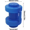 thumbnail image 2 of Tambour Rotatif Bleu Ciel Anglais Autocollant Réutilisable Brosse d'Épilation pour Chien et Chat Adapté pour Maison, Intérieur, 2 of 5