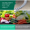 thumbnail image 3 of B-Qtech 16"x16" Professional Photo Light Box for Photography, Mini Studio with 3-Color Dimmable LED Lights (3200K-6500K), Includes 12 Backdrops + Foldable Lightbox, 3 of 8