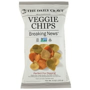 The Daily Crave Veggie Chips - Perfect For Dipping, 6 Oz