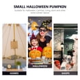 thumbnail image 4 of OULII 20Pcs  Small Plastic Pumpkin Props for Decoration Golden Glitter Powder 6.5x5.6cm, 4 of 8