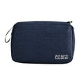 thumbnail image 1 of Makeup Bag Portable Hook Design Polyester Multiple Compartments Travel Cosmetic Organizer for Women, 1 of 10