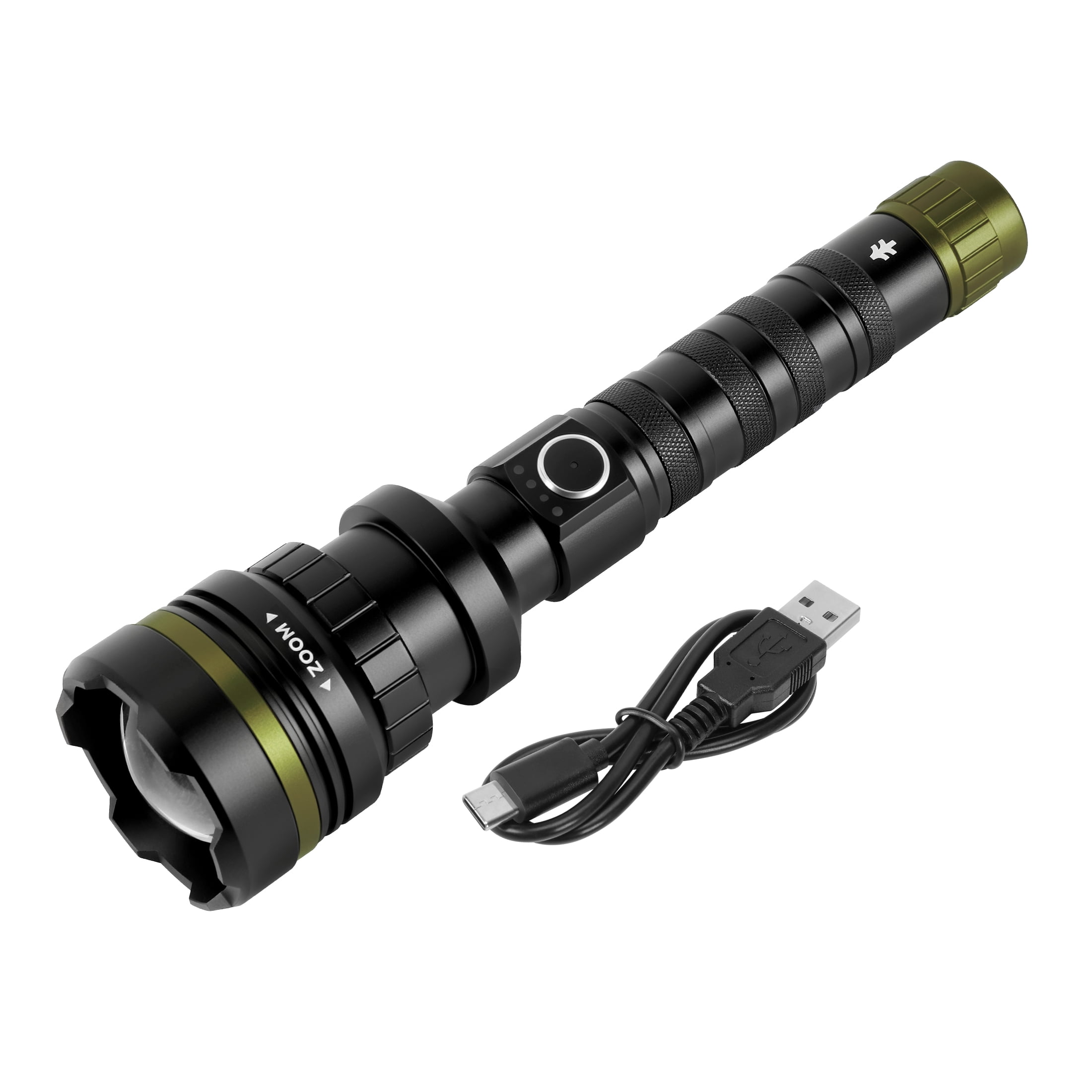 Swiss Tech Teleskop 1380 Lumen, Long Beam, LED Rechargeable