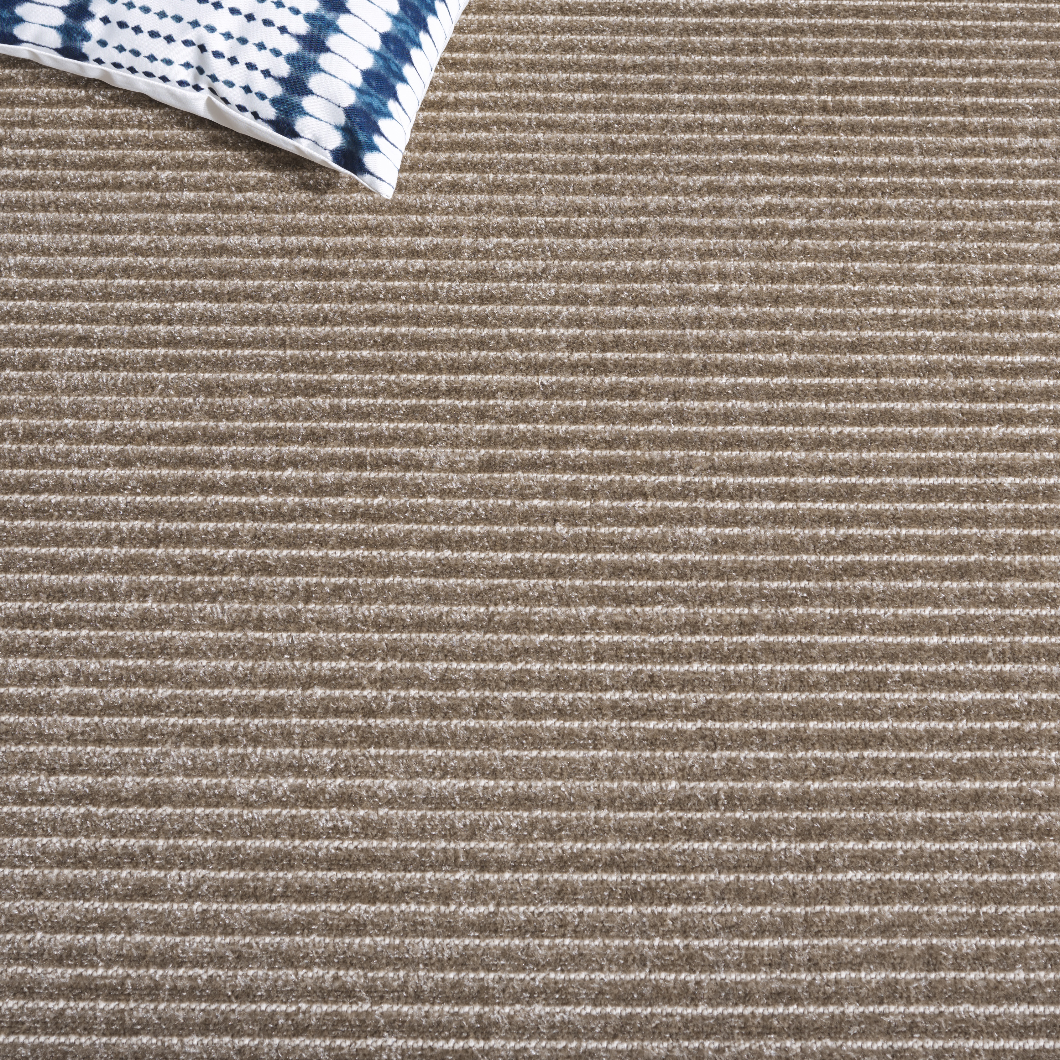 SAFAVIEH Cabana Henry Striped Indoor/Outdoor Area Rug, Dark Beige/Ivory, 8' x 10'