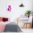thumbnail image 3 of Stupell Industries Pink Bear & Purse Fashion Painting Wrapped Canvas Art Print Wall Art, 16 x 20, 3 of 8