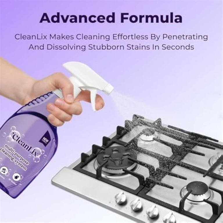 Dr Clean Spray Cleaner For Ovens, All-Purpose Cleaning Spray, Oxygenated Formula, 6 Tablets