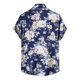 thumbnail image 3 of Camisas Para Hombre Manga Larga Negra Camisetas para hombre Top clásico diario con botones (Navy, L), 3 of 5